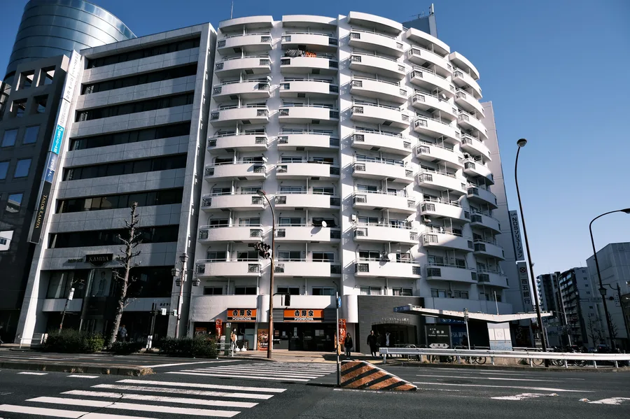 名古屋の住宅街とマンション